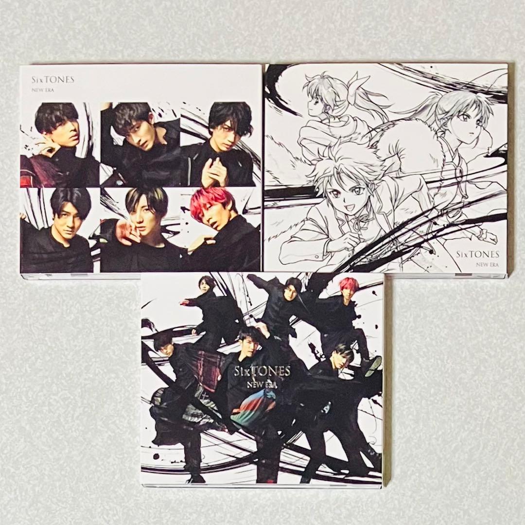 SixTONES シングルCD３形態×11種まとめ売り初回盤DVD付きメルカリ便