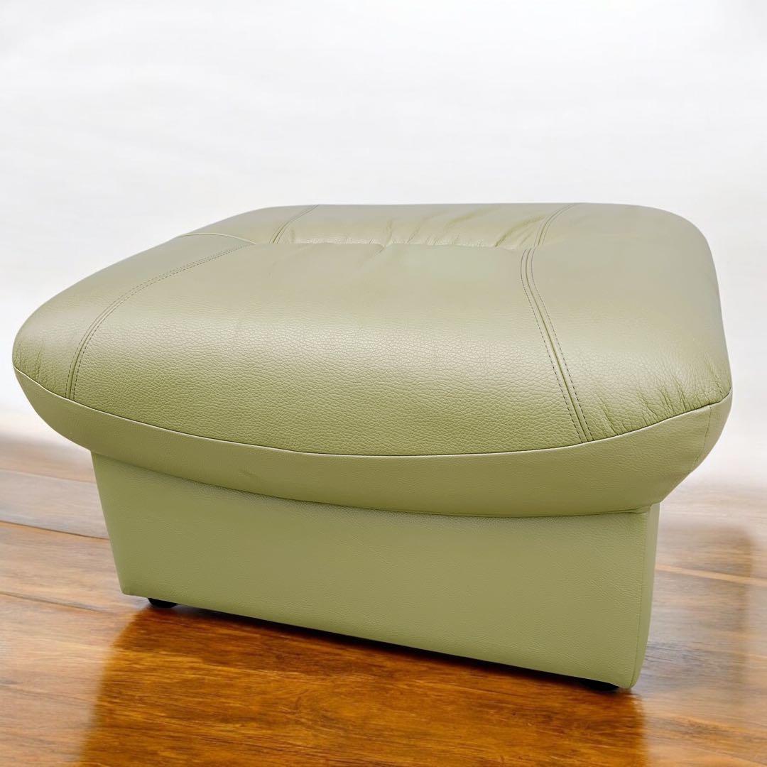 【美品】カリモク karimoku チターノchitano オットマン スツール