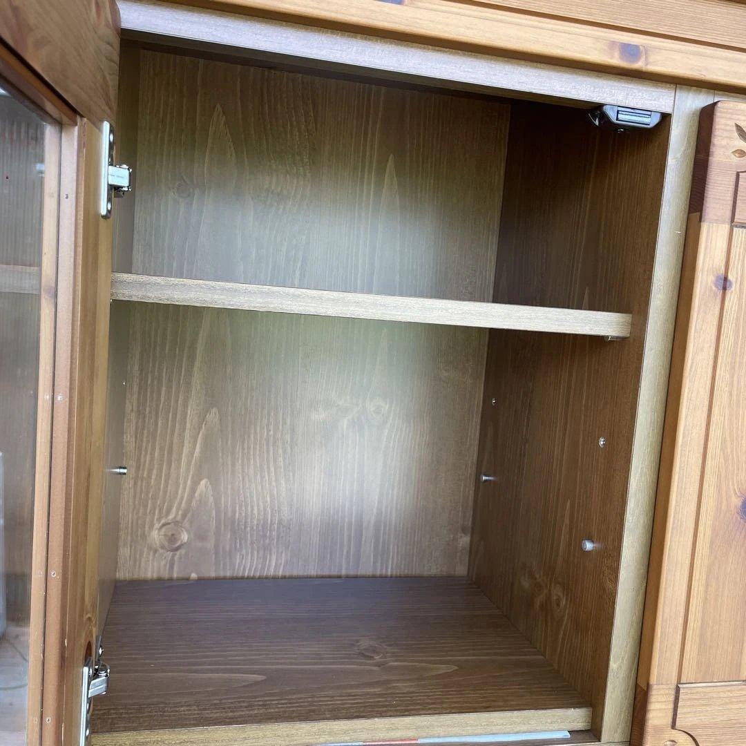 美品 今村家具工芸 食器棚 キッチンカップ