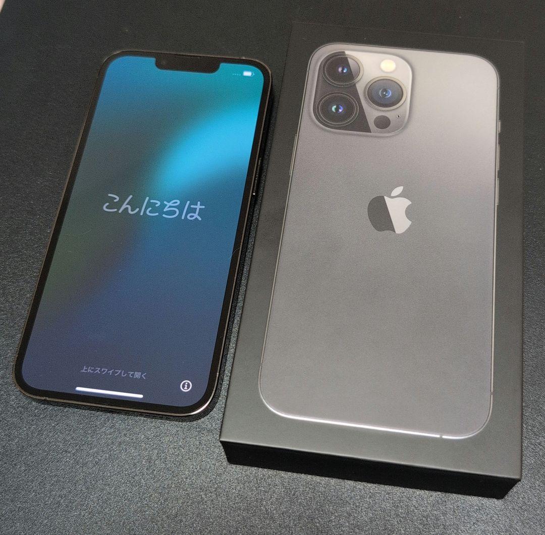 バッテリー容量100%】iPhone 13 Pro 512GB グラファイト iPhone 13pro