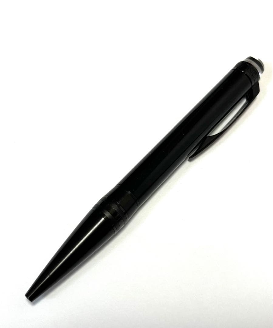 モンブラン ボールペン スターウォーカー 黒のボールペン 赤アクセント