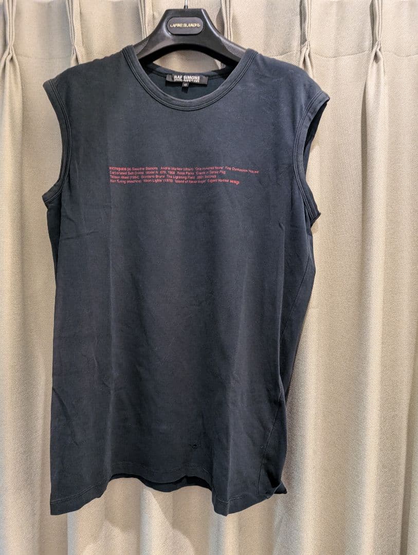 ラフシモンズノースリーブ2005SS