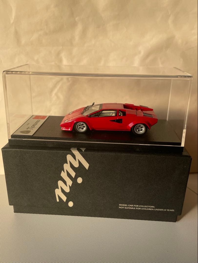 メイクアップ ランボルギーニ カウンタック LP400S 1978 赤 - メルカリ