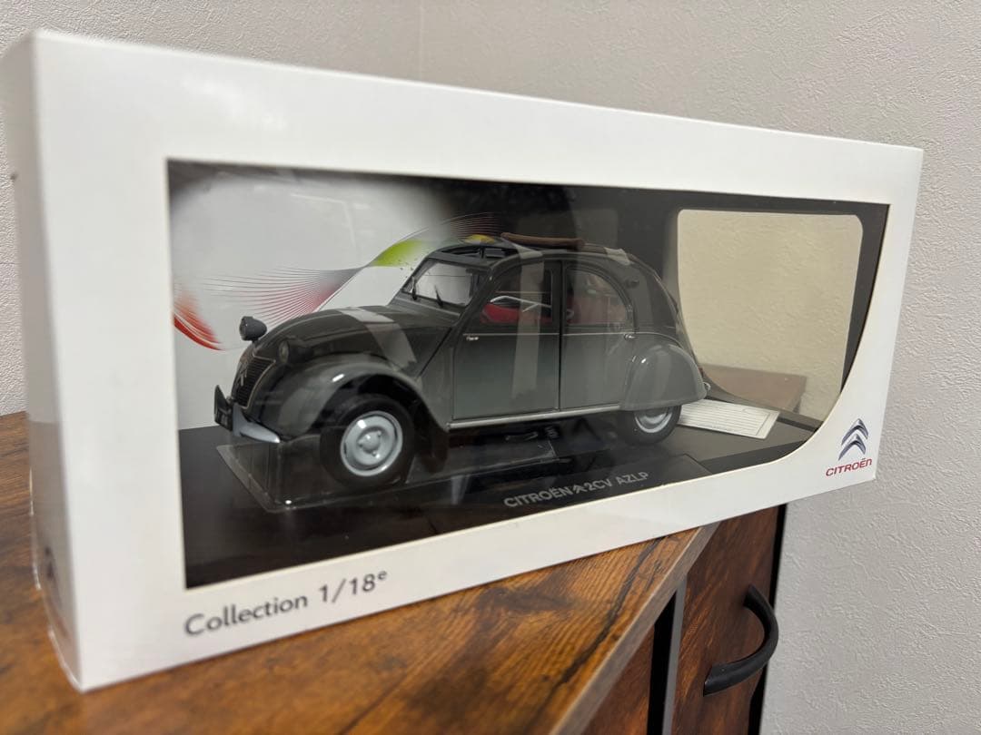 NOREV CITROEN 2CV AZLP GRIS1958 ミニカー1/18 Diecast model Citroen