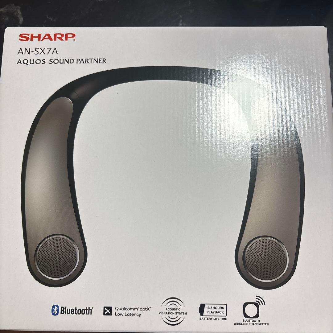未開封品】SHARP サウンドパートナー AN-SX7A ネックスピーカー - メルカリ