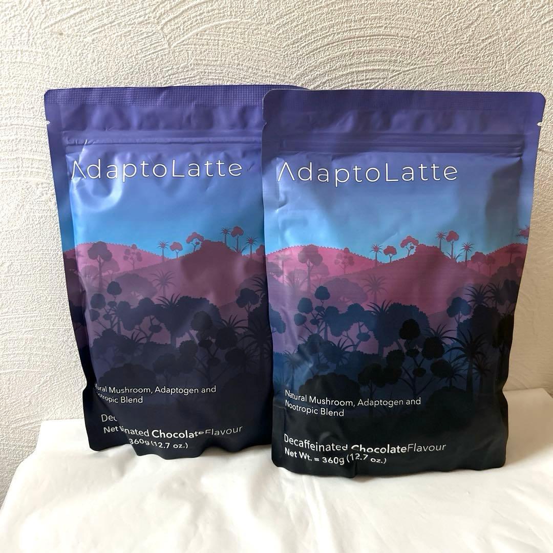アダプトラテ 2袋 Adaptolatte チョコレートフレーバー 360g