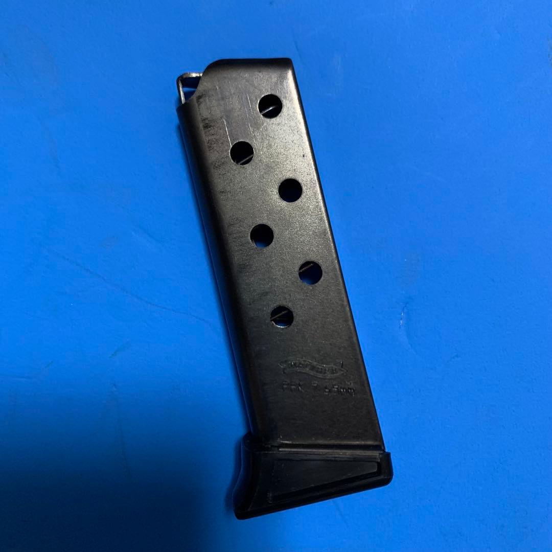 ⭕️美品★マルシン ワルサーPPK シルバー樹脂製 STGA規格 未発火モデルガン