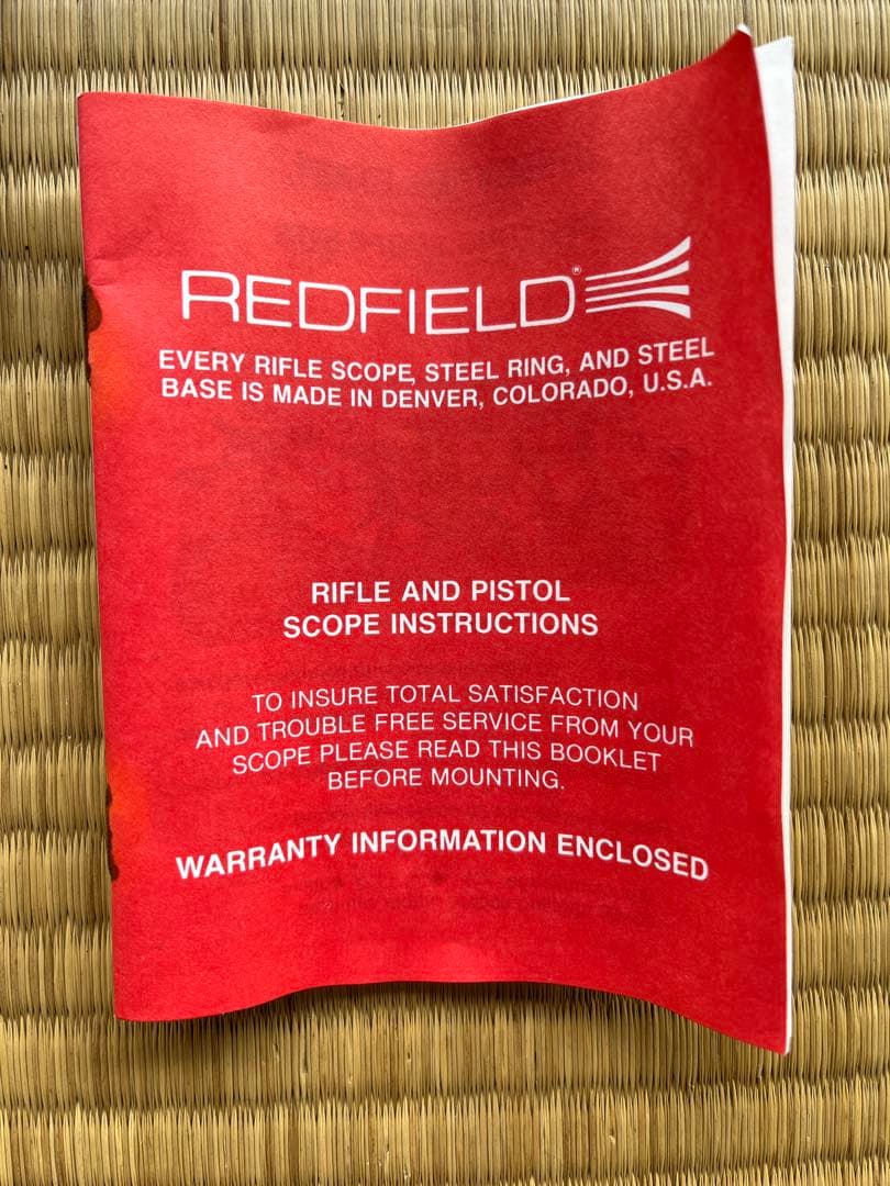 その他 Redfield 3x-9x Golden 5 star scope
