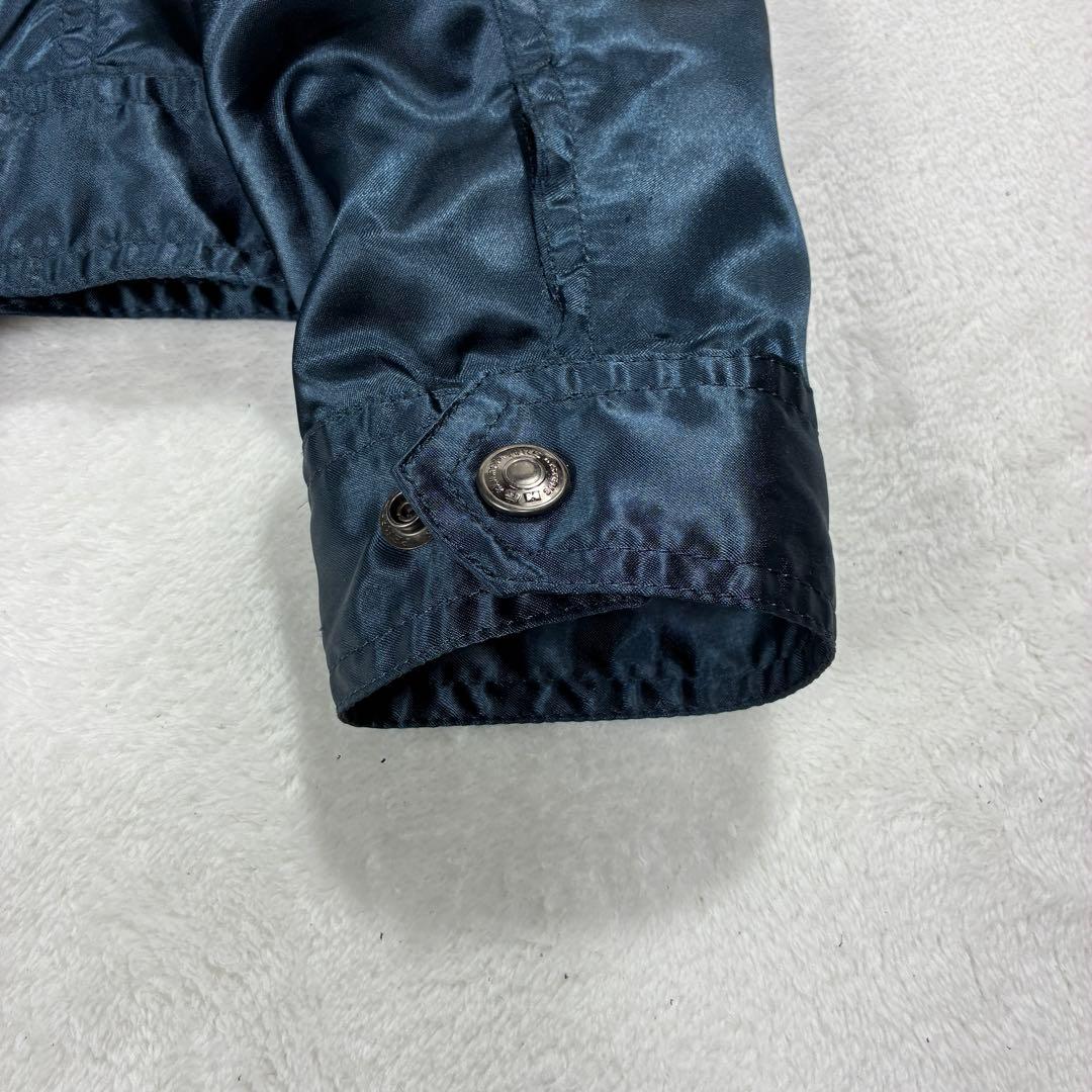 HYSTERIC GLAMOUR ヒスガール刺繍 ネイビー ジャケット