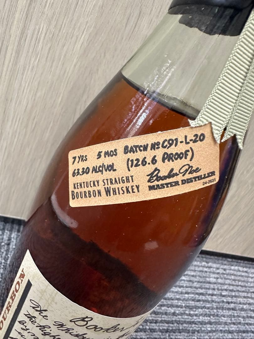 古酒】BOOKER´S ブッカーズ 未開封 木箱付きの通販はau PAY マーケット