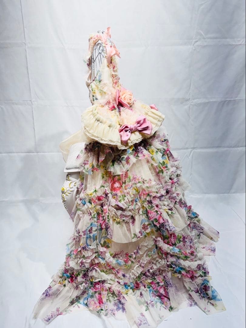 新品未使用】犬服 2WAY ロングドレス サイズM