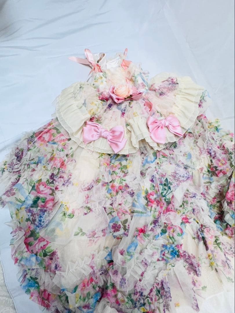 新品未使用】犬服 2WAY ロングドレス サイズM