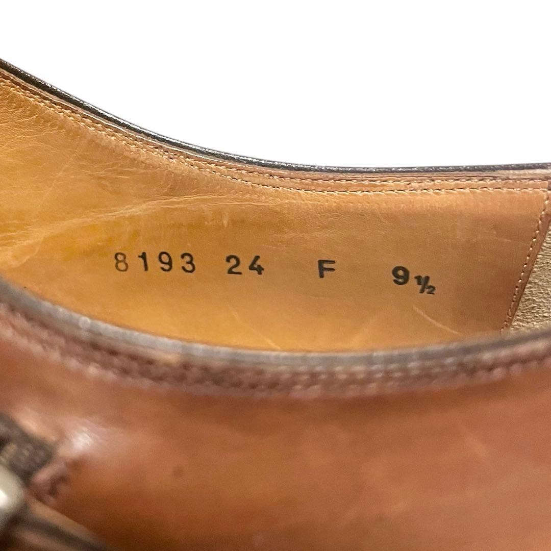 【美品】◾️サントーニ×アルフレッドダンヒル◾️モンクストラップ◾️レザー◾️ブラウン