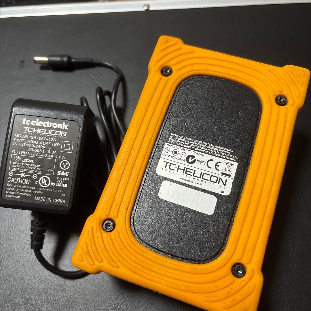 tc helicon E1 ボーカルエフェクター