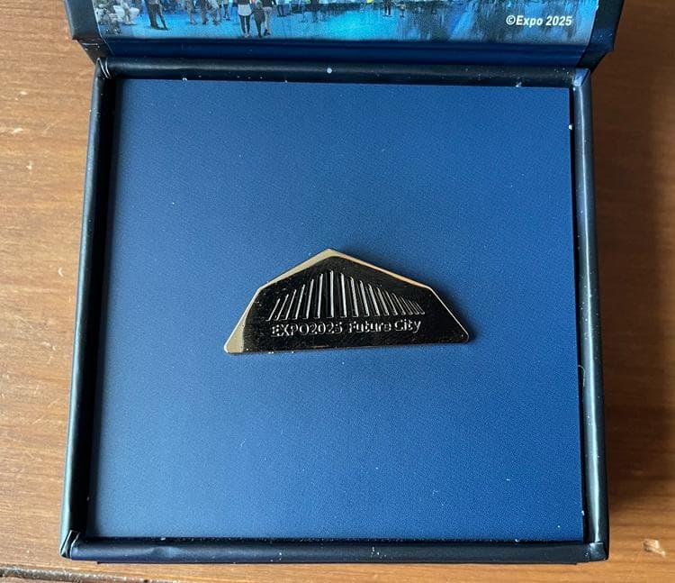 □大阪関西万博□未来の都市□ピンバッジ□新品□非売品□ - メルカリ