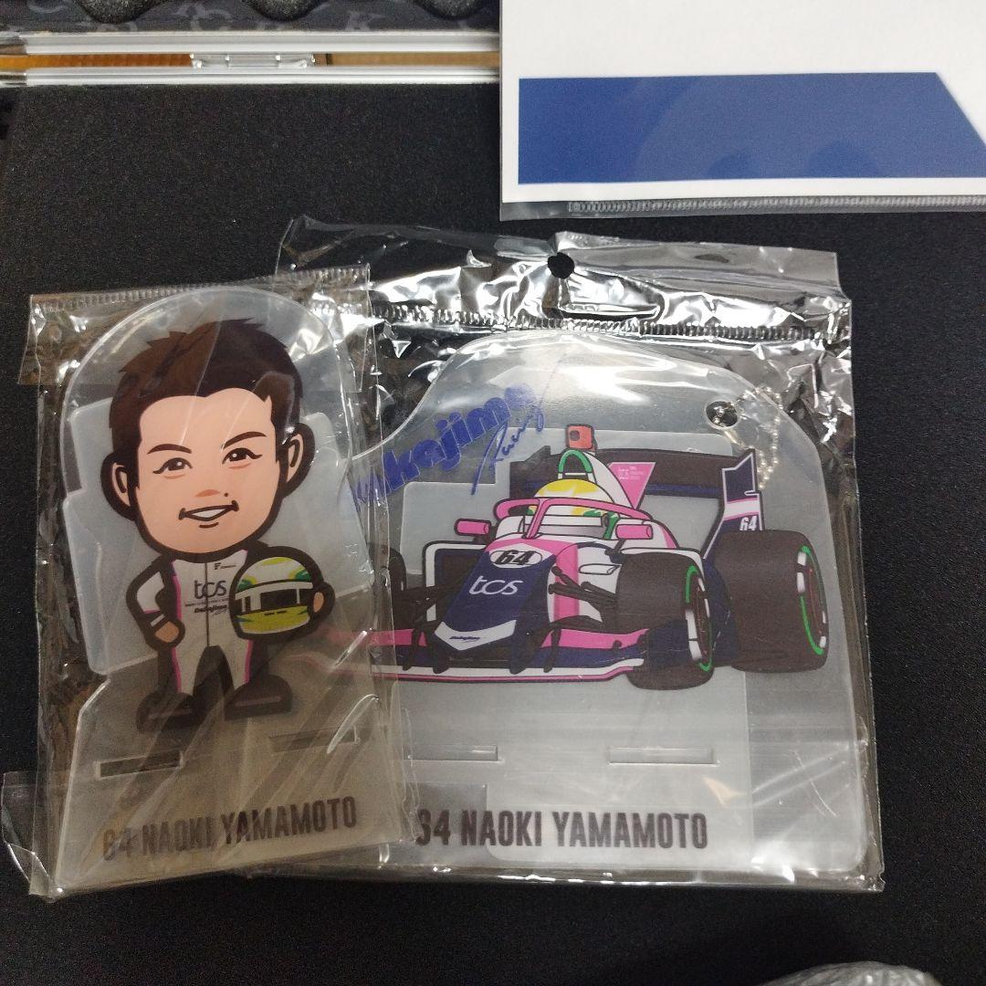 希少　spark製特注モデルカー　2004年お年玉企画　当選者5名山本尚貴サイン