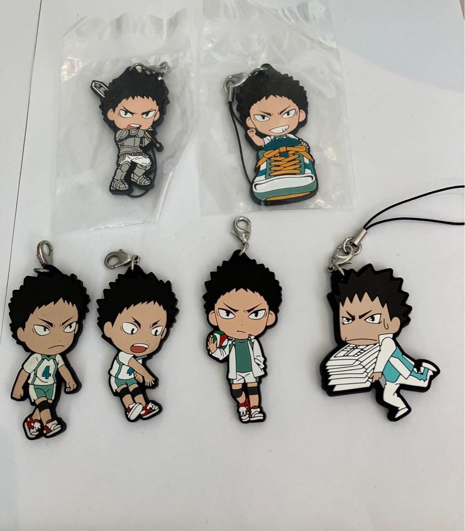 青葉城西 青城 ラバー ストラップ ラバスト 及川 岩泉 国見 金田一 グッズ