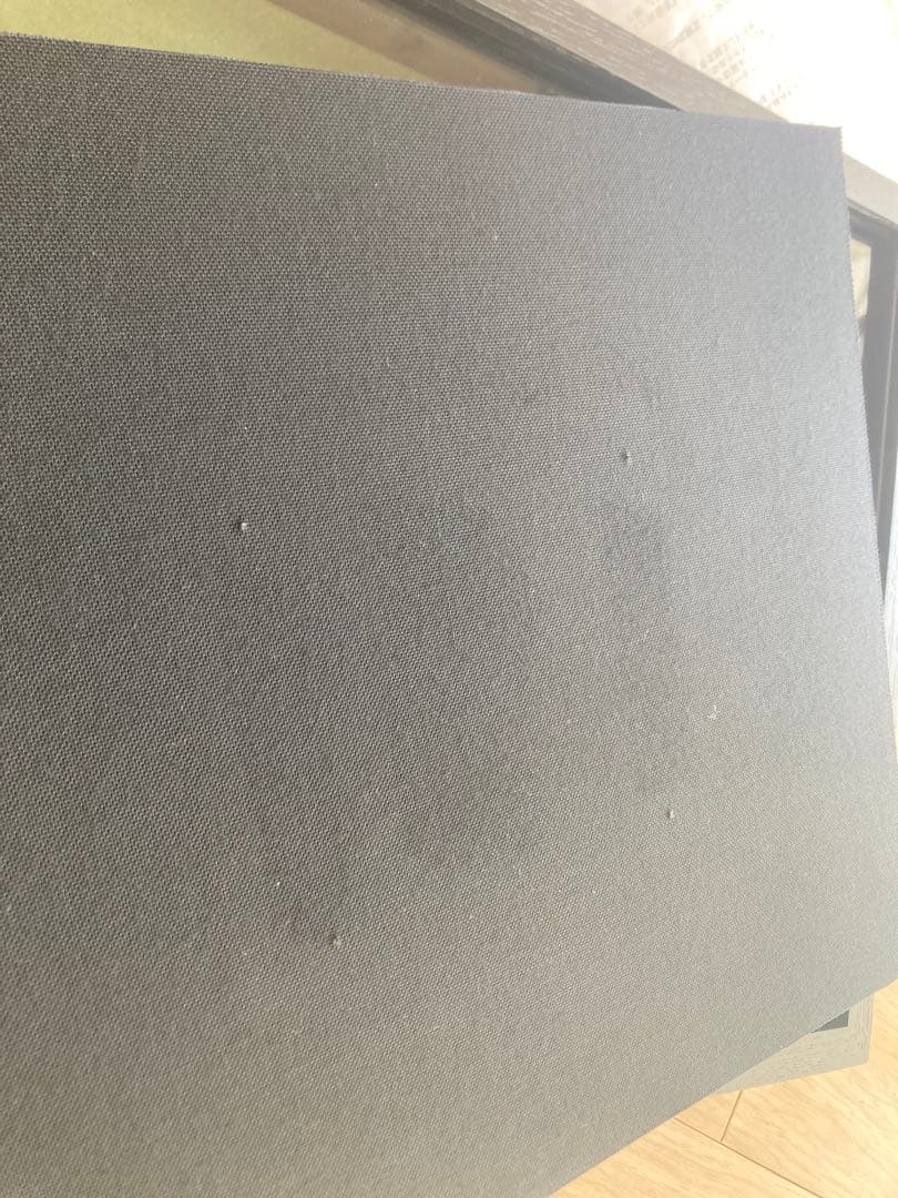 油彩額縁 F3号 同志舎 細角箱15 黒 2個セット 油絵額縁