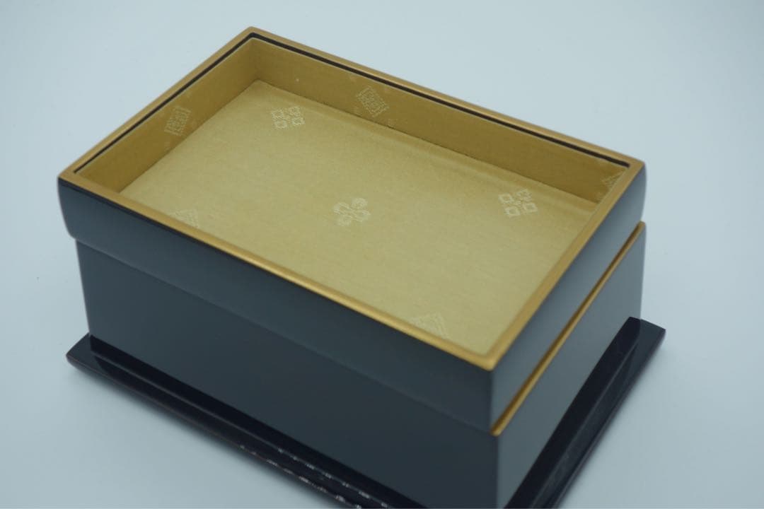 輪島塗 宝石箱 塗 金箔 蒔絵