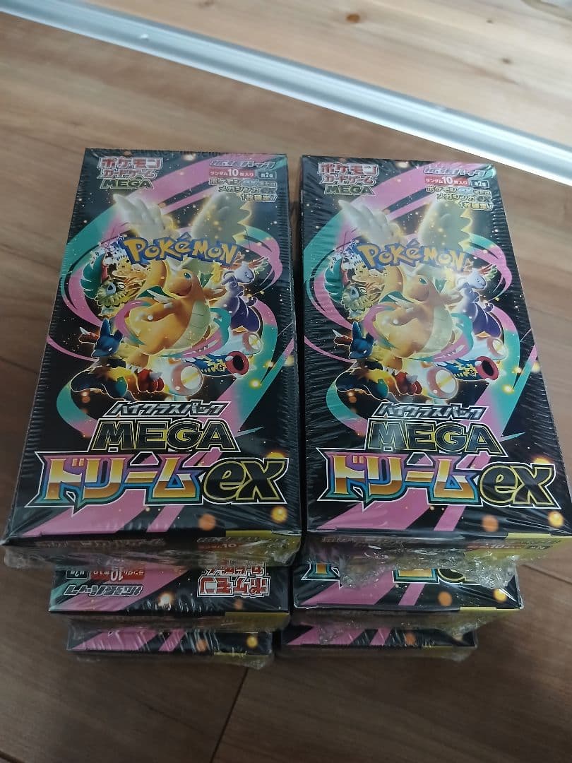 メガドリームex 6BOX　シュリンクつき