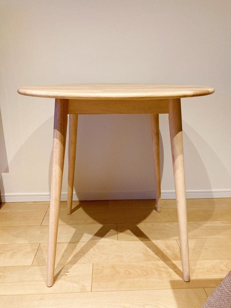 木製丸テーブル 小型（75cm）