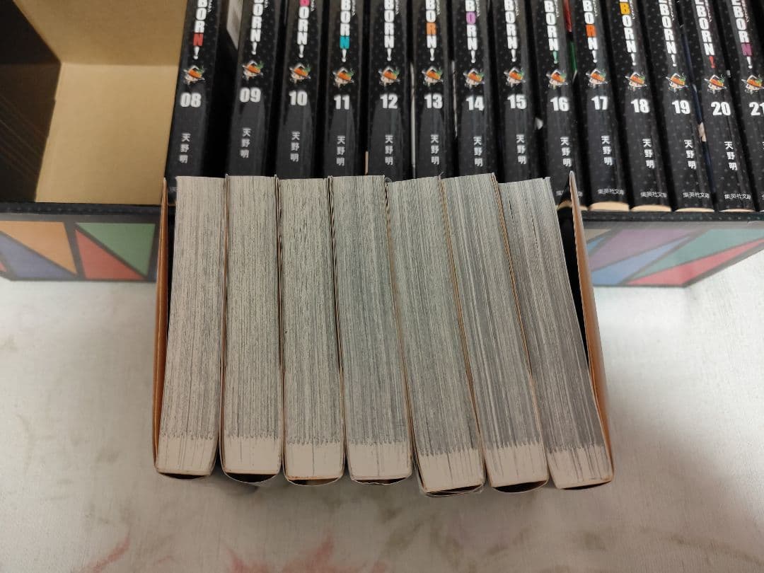 【家庭教師ヒットマンREBORN!】文庫版 全21巻 BOX付