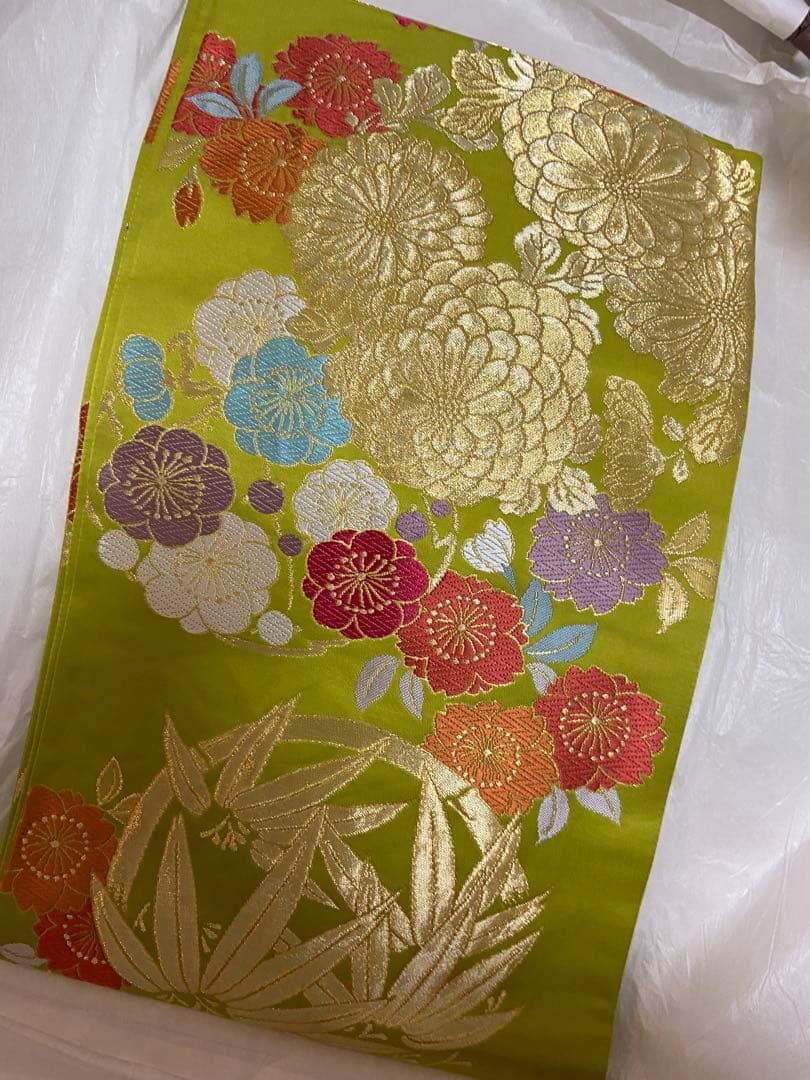 七五三用 花柄刺繍 着物セット