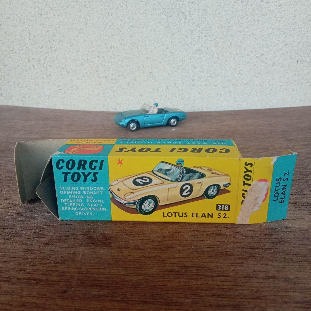 ミニカー CORGI TOYS Lotus Elan S2