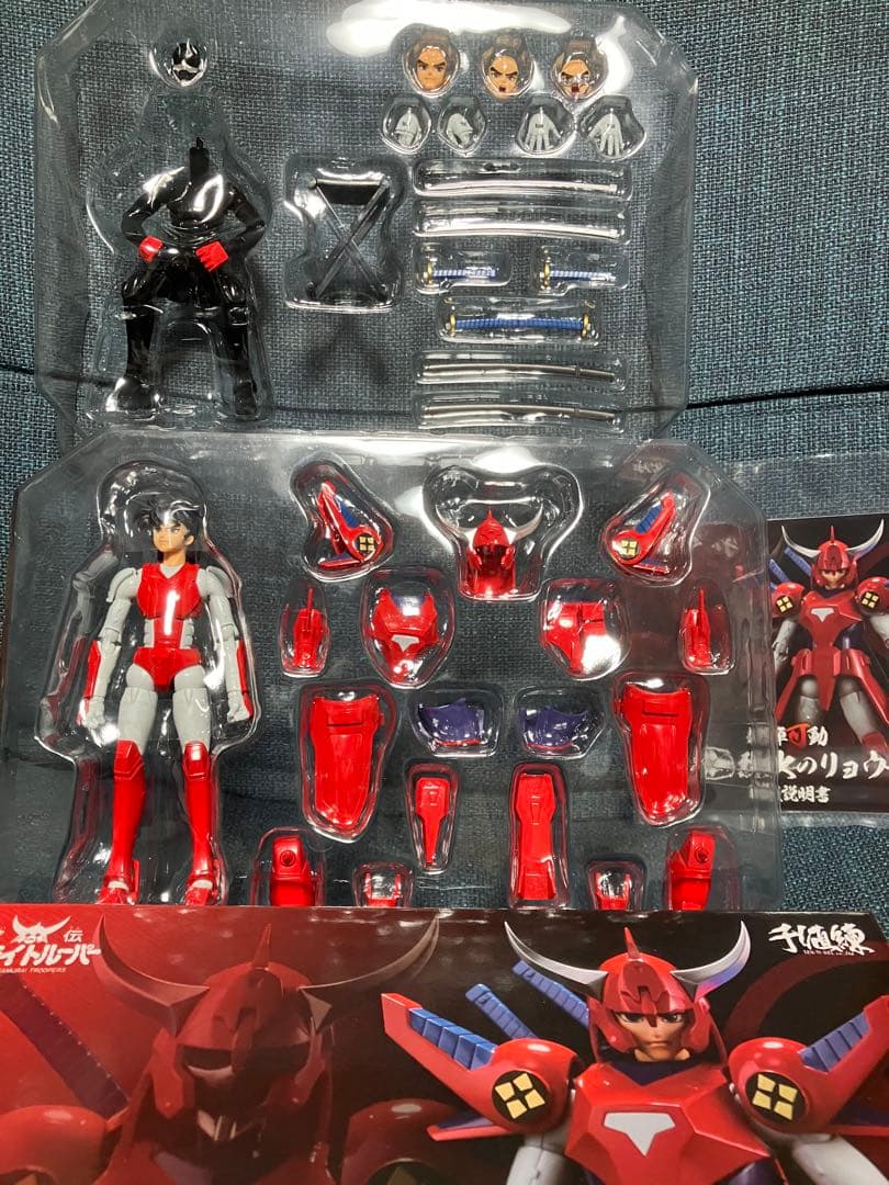 千値練 超弾可動 鎧伝サムライトルーパー 6体コンプセット