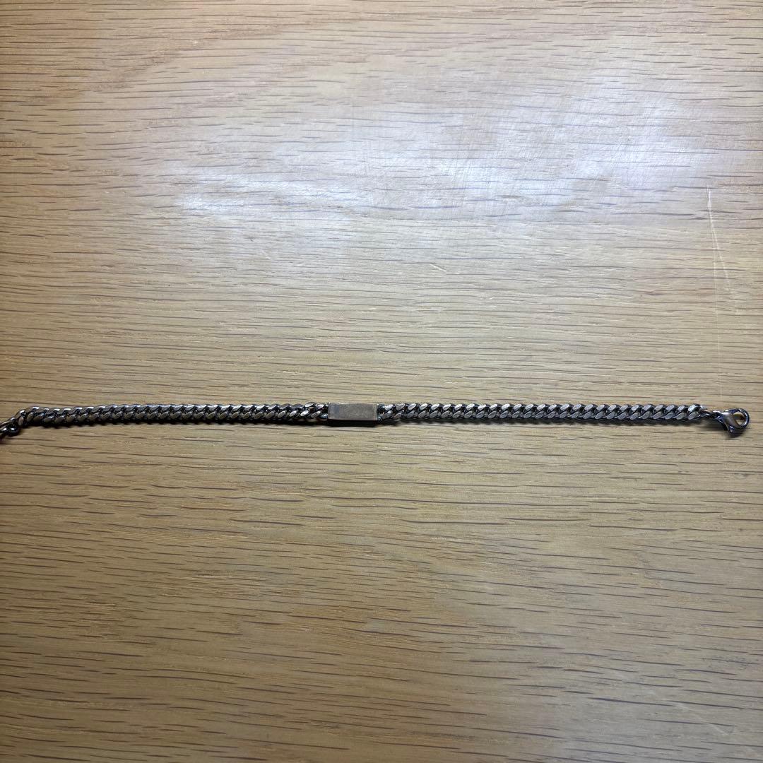 Dior シルバー チェーンブレスレット