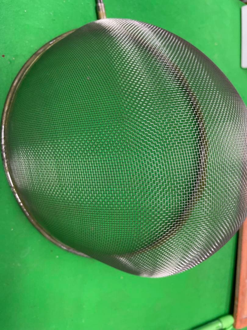 大人気　シラスウナギ　ステンレス　タモ網