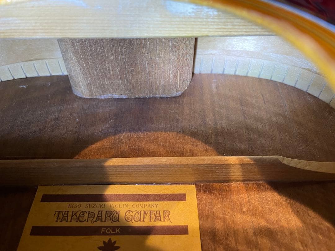 TAKEHARU ギター FT-150良好コンディション 木曽鈴木 ハードケース