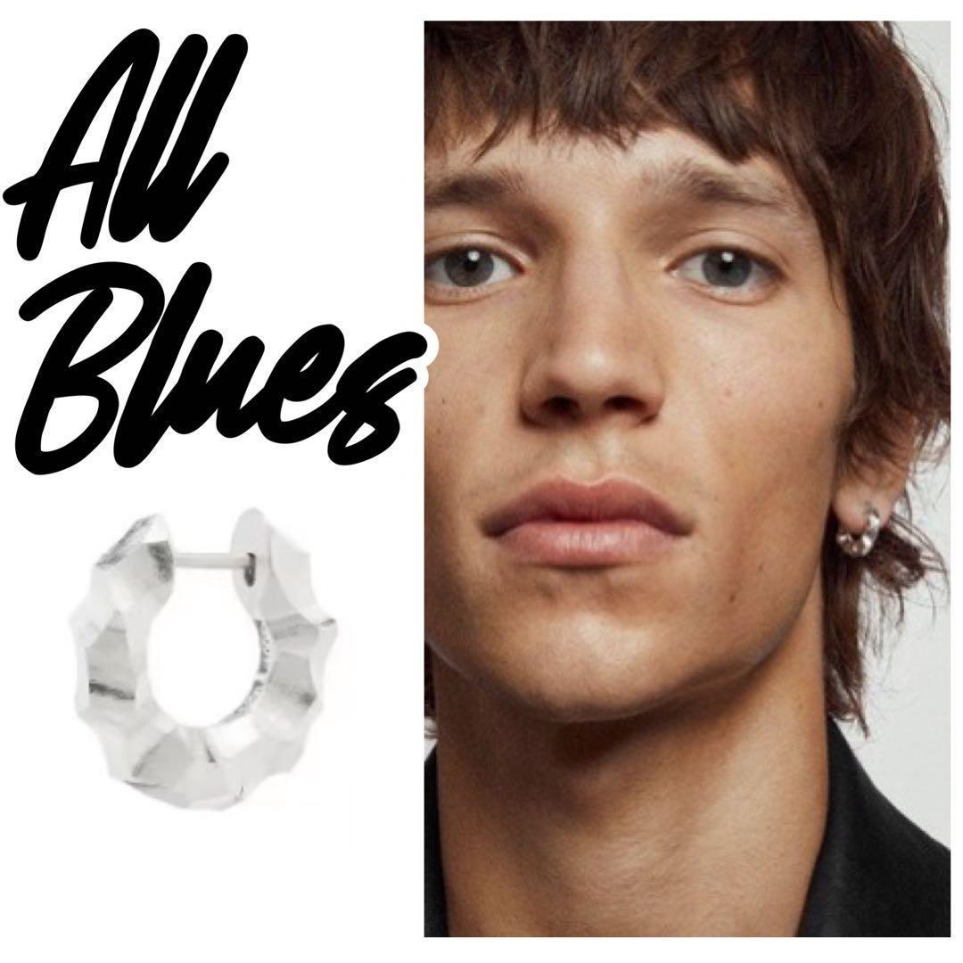 定価3.3万】All Blues Almost ピアス シルバー シングル M 定価3.3万