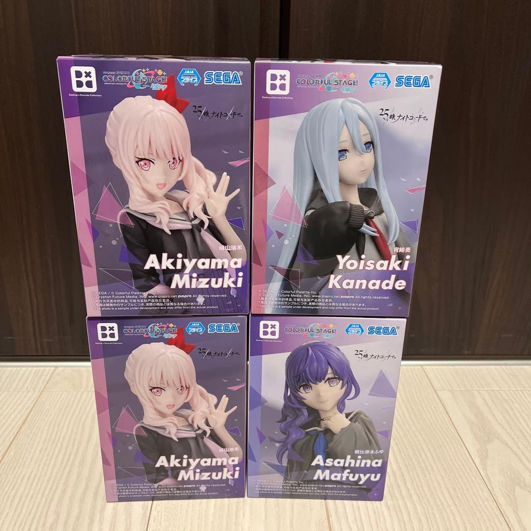 新品未開封】プロジェクトセカイ プロセカ ニーゴ フィギュア 4体