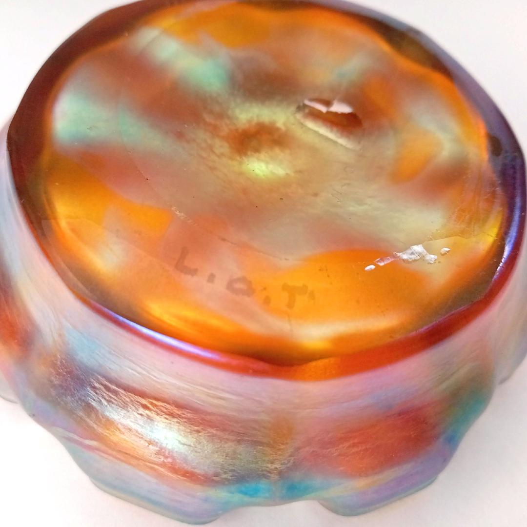 ルイスCティファニー ソルトセラー ファブリルガラス おうち美術館にs01