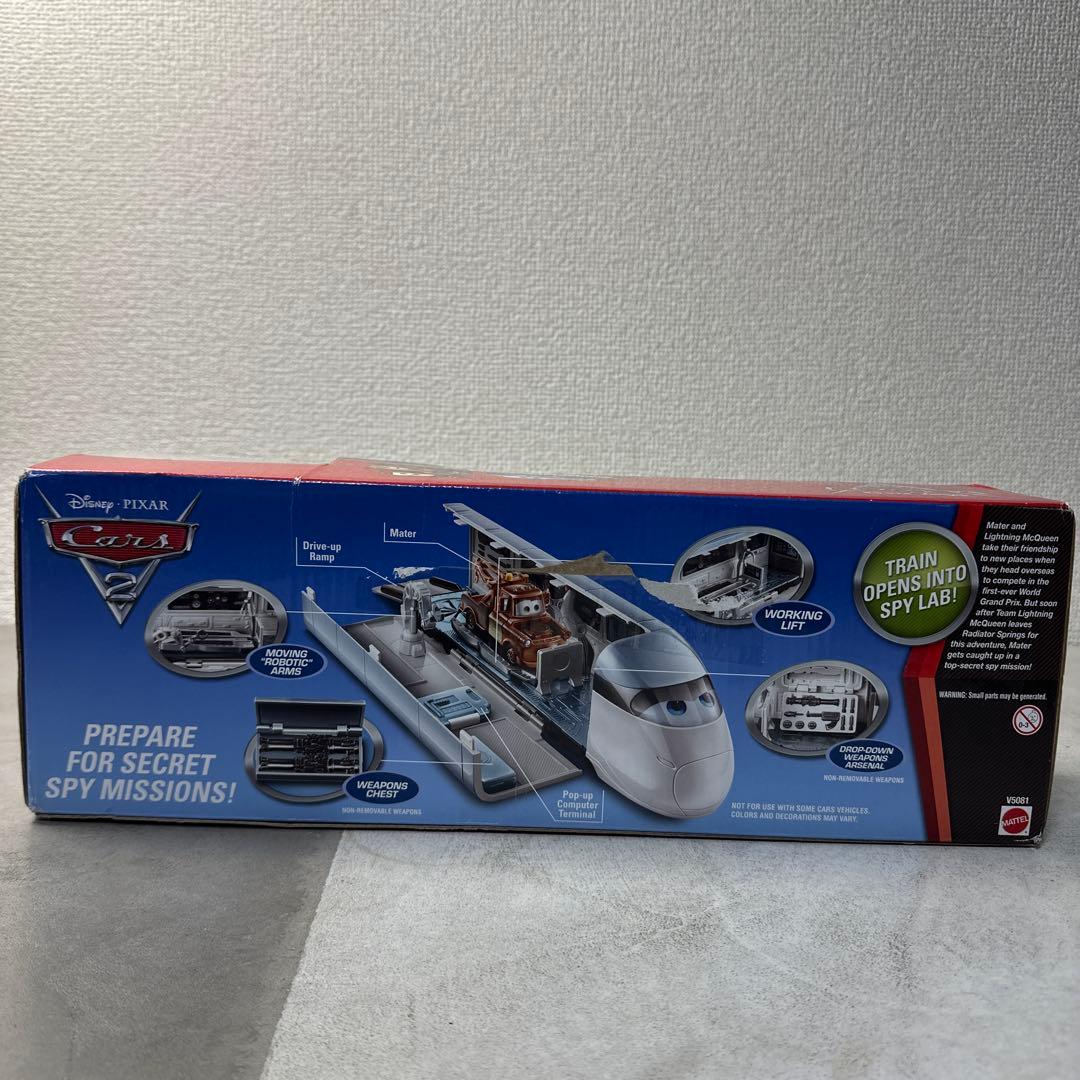 ★未開封★ カーズ2 マテル スパイトレイン スティーブンソン