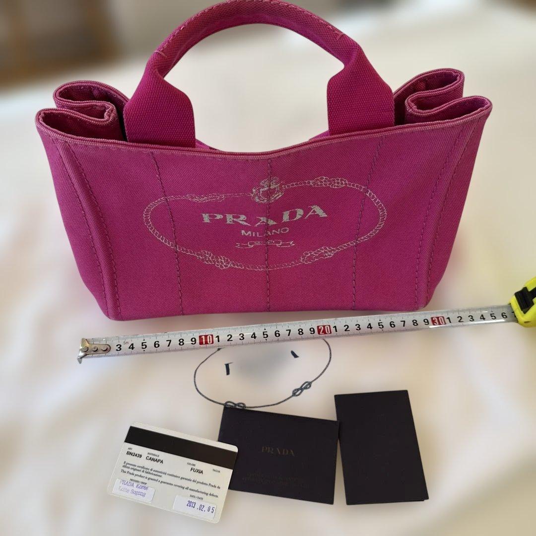 PRADA ピンク バッグ　お値下げ