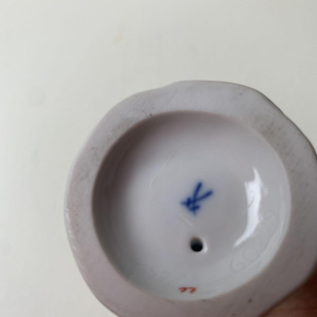 マイセン　アンティーク　フィギュア　パリの物売りシリーズ　魚売りの少女