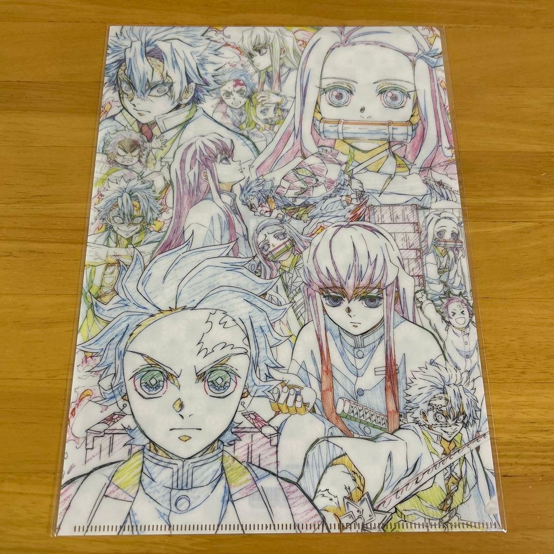 鬼滅の刃 絵巻カフェ クリアファイル - メルカリ