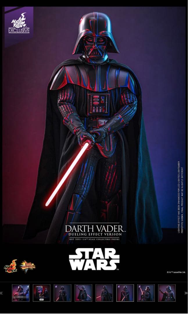SF・ファンタジー・ホラー Hot Toys Darth Vader Dueling Effect Ver.