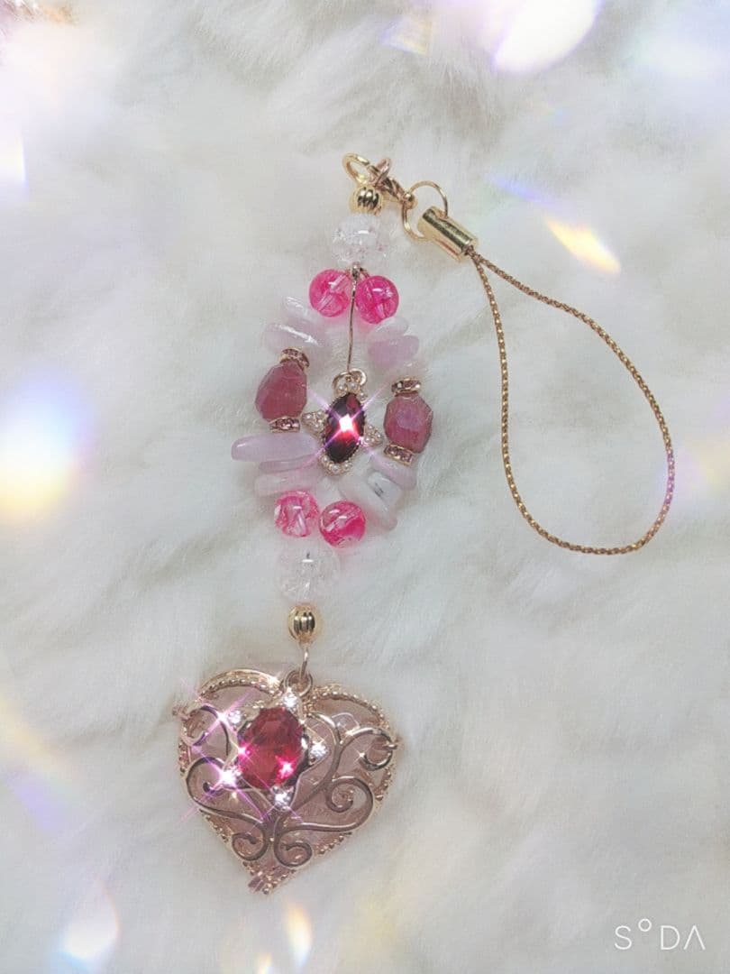 愛の炎/大逆転/恋愛成就/奇跡を呼ぶ愛のパワーストーンストラップ/恋愛運