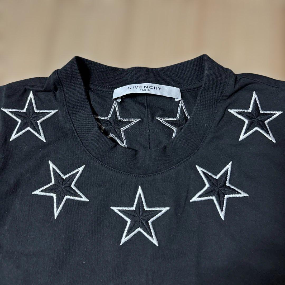 Givenchy 星刺繍 Tシャツ XS 黒｜正規限定 10SS GIVENCHY ジバンシー