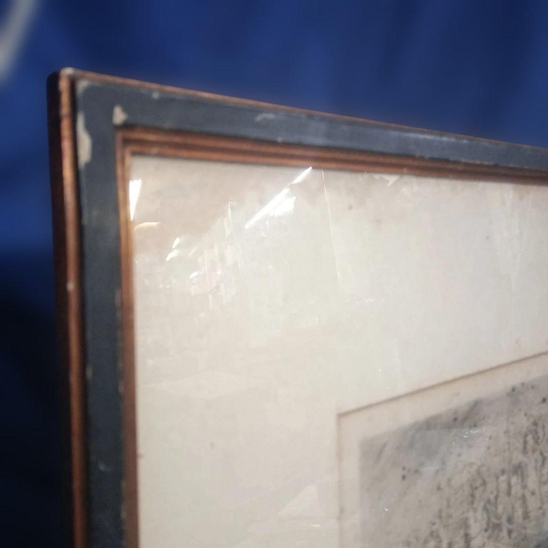 5676)此木三男（このきみつお） 銅版画（エッチング）「夜宴」EA