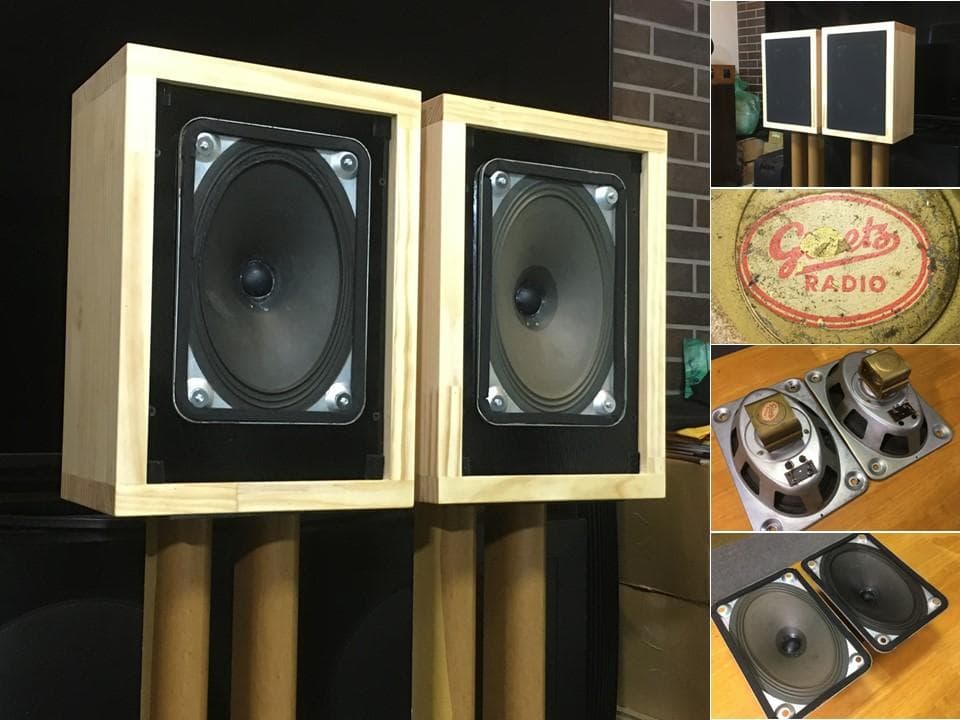 西独 Graetz ビンテージ18×26㎝究極フルレンジシステム ペア!! 西独 Graetz ビンテージ18×26㎝究極フルレンジシステム ペア!! Yahoo