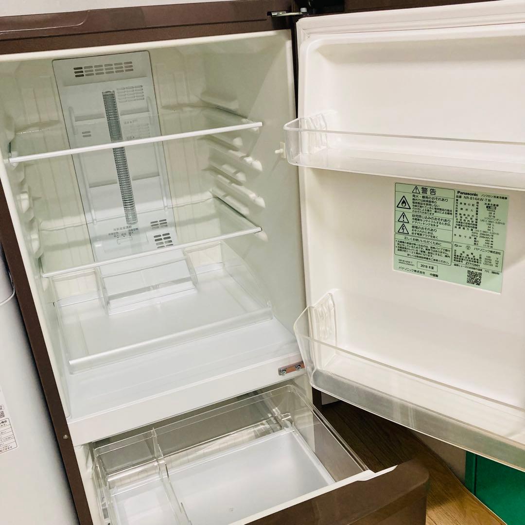 美品パナソニック冷蔵庫洗濯機1人暮らし家電セット❗️大阪、大阪近郊配送と設置無料A
