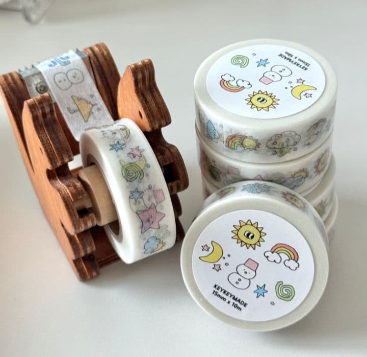 韓国作家さん マスキングテープ セット韓国作家さん キスカット