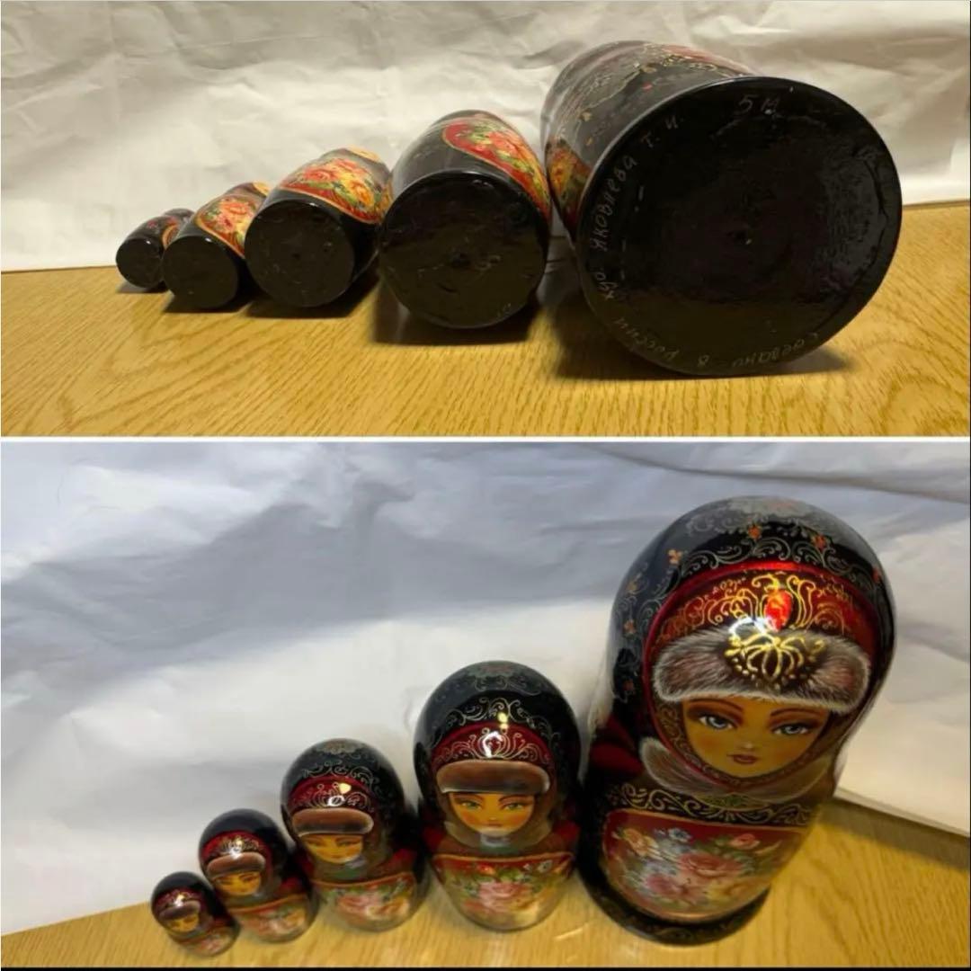 月末セール‼️ロシア ヴィンテージ アーティスト作品、マトリョーシカ