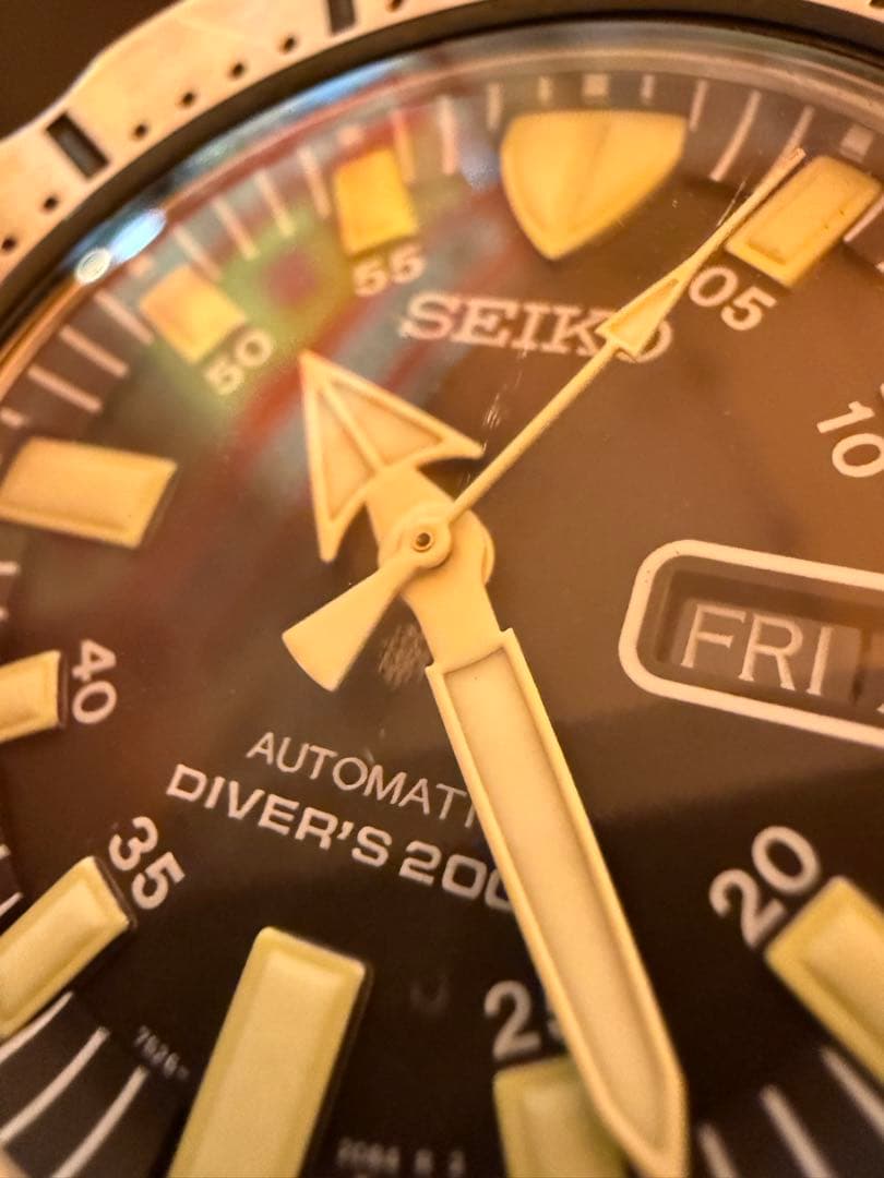 ｓ*ｅ様 【SEIKO】7S26-0350自動巻き ダイバーズウォッチ 稼働 大