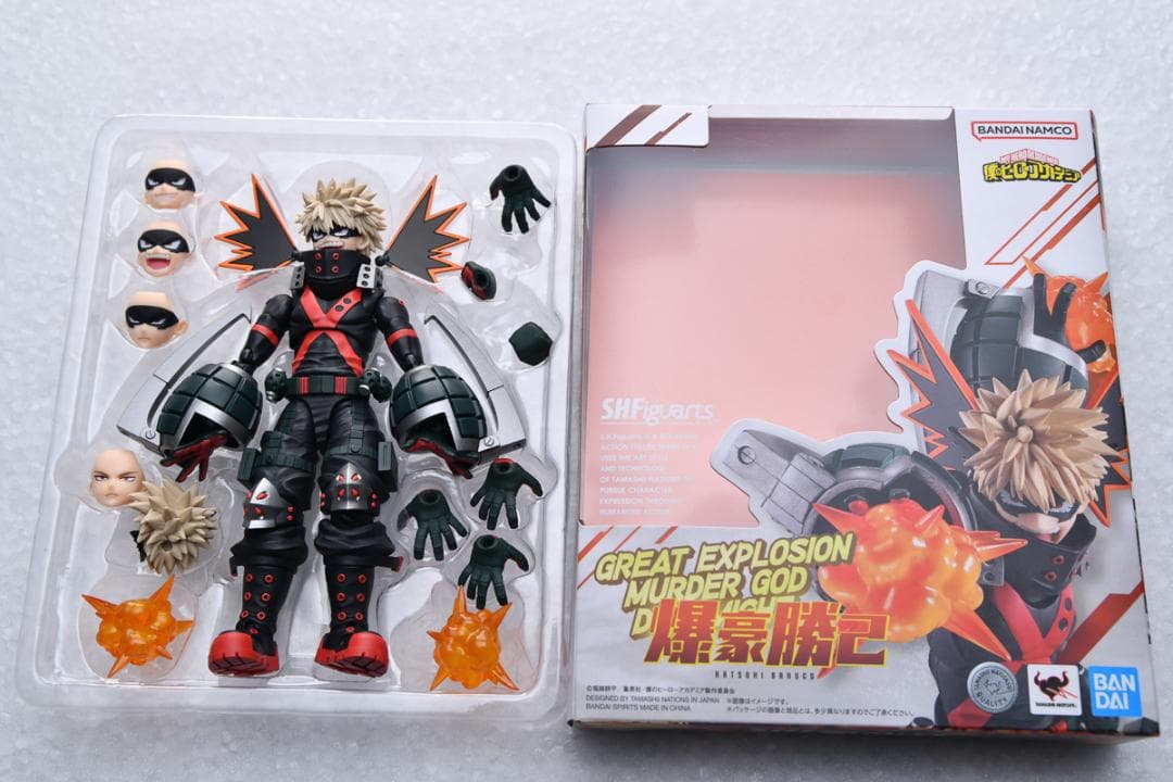 S.H.Figuarts 爆豪勝己 緑谷出久々フィギュア　セット