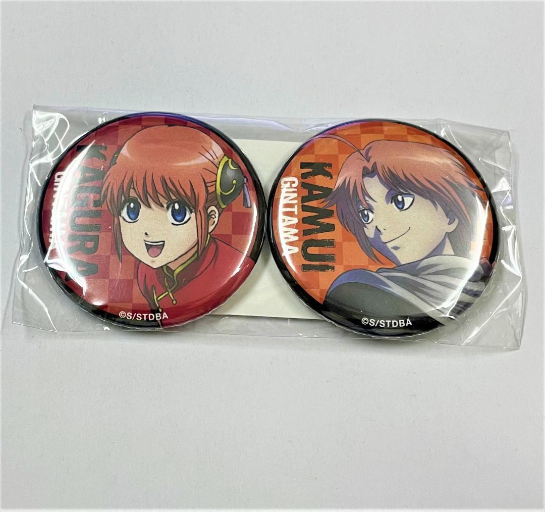 値下げ中】 銀魂 缶バッジ 神威 神楽 ジャンプフェスタ2016